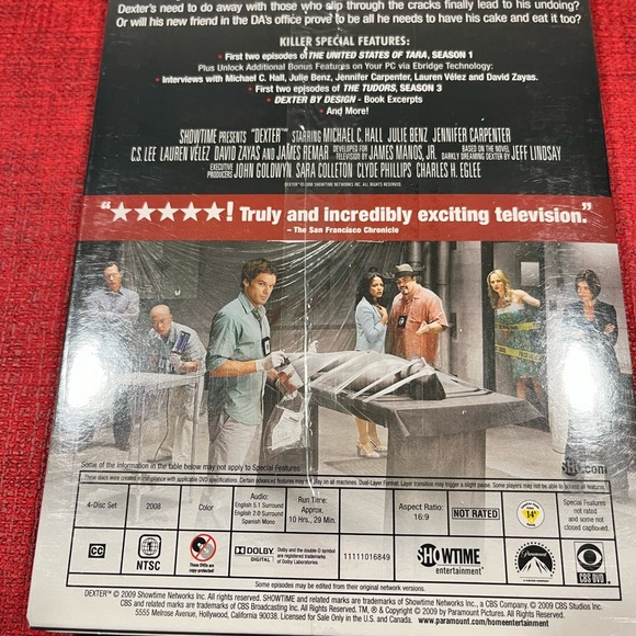 DEXTER SERIES SEASON TWO, THREE & FOUR 📀 DVDS - Picture 14 of 16